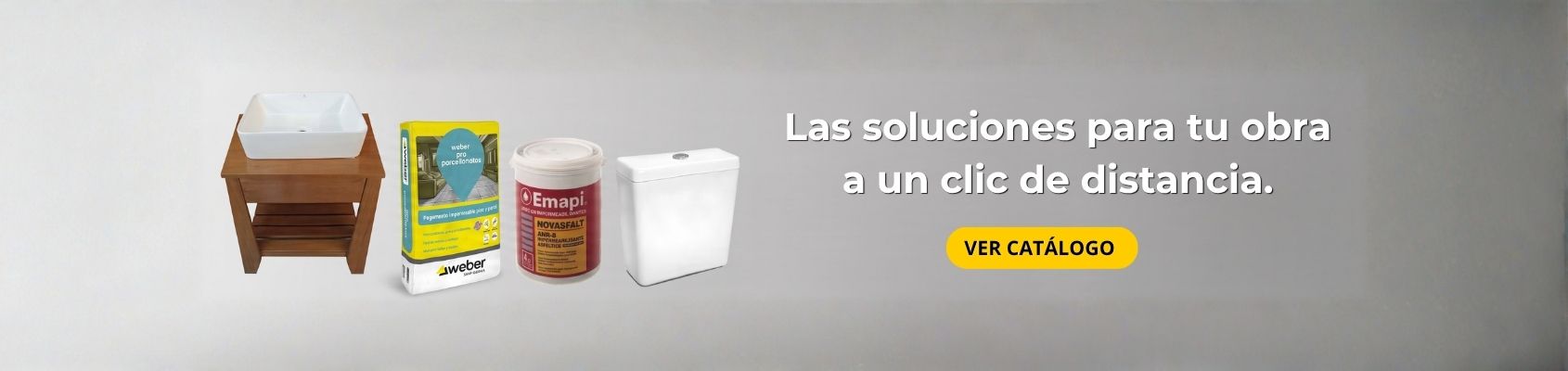 Las soluciones para tu obra a un clic de distancia.